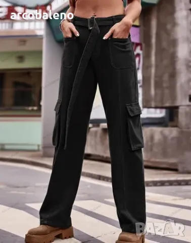 Дамски американски хип-хоп дънкови ежедневни панталони, 3цвята , снимка 11 - Дънки - 48395934