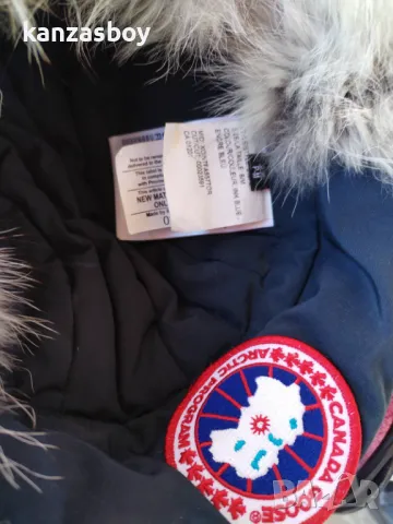 canada goose aviator hat - страхотна зимна шапка КАТО НОВА размер С/М, снимка 9 - Шапки - 47870158