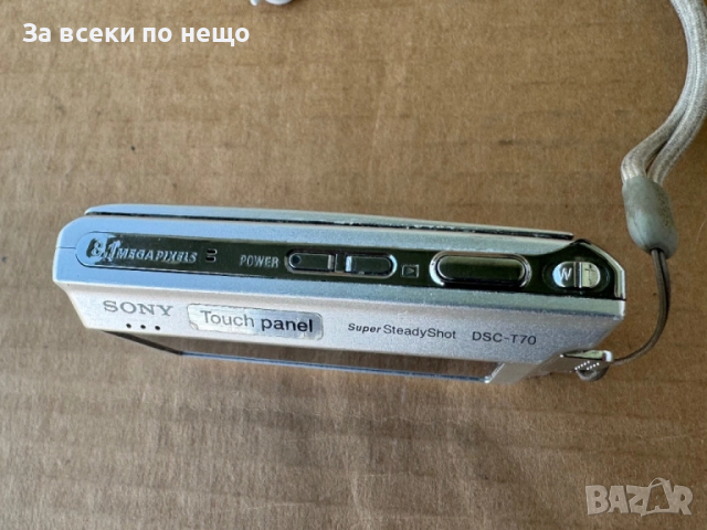 Цифров фотоапарат Sony Cybershot DSC-Т70 , Sony DSC-Т70 , 8.1mp, снимка 7 - Фотоапарати - 51871082