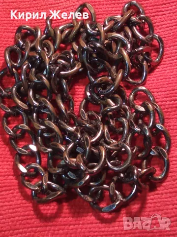 ПОМЕДНЕН ВИНТИДЖ ЛАНЕЦ от БЛАГОРОДНА НЕРЪЖДАЕМА СТОМАНА ВЕРИЖКА СИНДЖИР 47489, снимка 9 - Колиета, медальони, синджири - 47336462