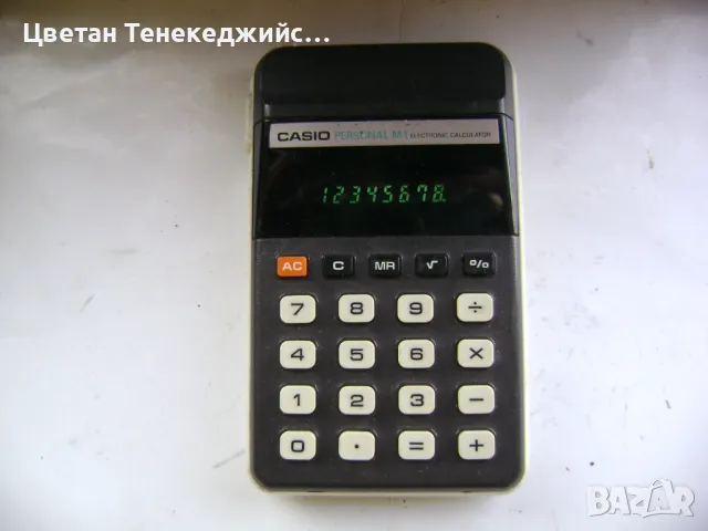 Продавам ретро калкулатор Casio Personal M1 , снимка 1