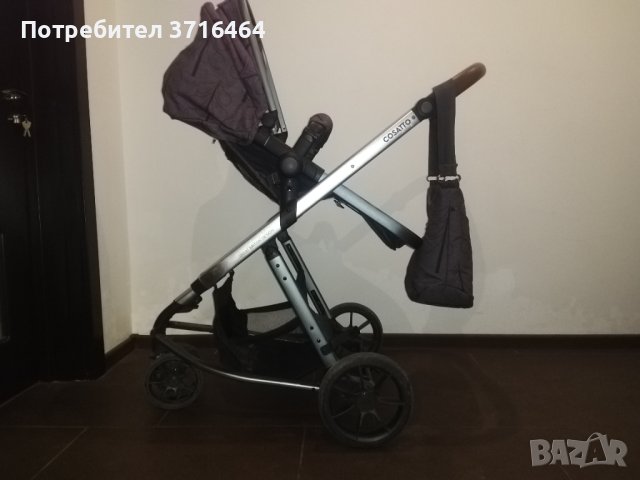 Бебешка количка Cosatto 3в1, снимка 6 - Детски колички - 44130114