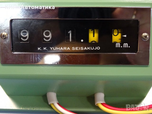 Електро-механичен брояч K.K YUHARA Seisakujo R100 electromechanical counter , снимка 2 - Резервни части за машини - 39001270