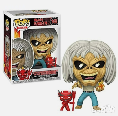 Iron Maiden Funko The Number Of The Beast Eddie , снимка 4 - Колекции - 51848924