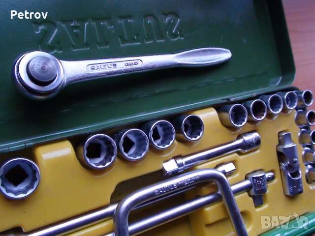 SALTUS SOLINGEN GERMANY - 1/2" PROFI ВЪРХОВНОКАЧЕСТВЕННА Гедория !!! Вложки 10-32mm !!! GERMANY !!!, снимка 16 - Клещи - 37360313