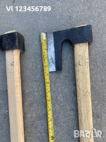 Брадва /секира/ с дървена дръжка 1500 гр, 82 см, снимка 2 - Градински инструменти - 50831429