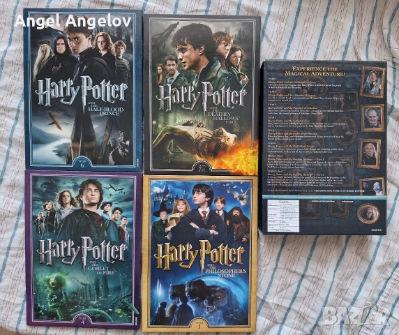 Harry Potter complete 8 film collection 16-disc DVD set, снимка 2 - DVD филми - 52960776