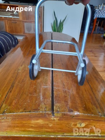 Стара количка за куфар,багаж #2, снимка 6 - Други ценни предмети - 36825053