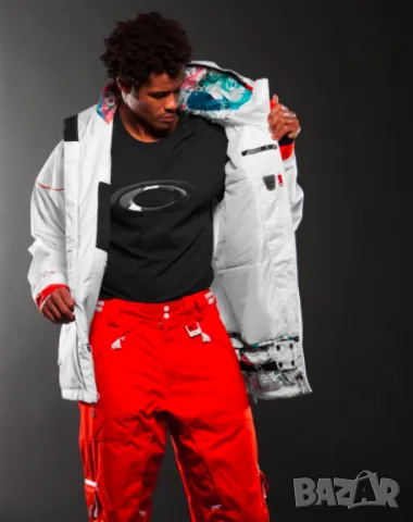 Oakley Entire Jacket размер М-Л . ски / сноуборд яке , снимка 4 - Якета - 48760315