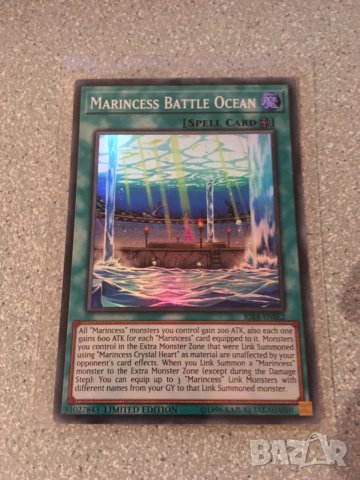 Оригинална карта Yu-Gi-Oh Marincess Battle Ocean, снимка 1