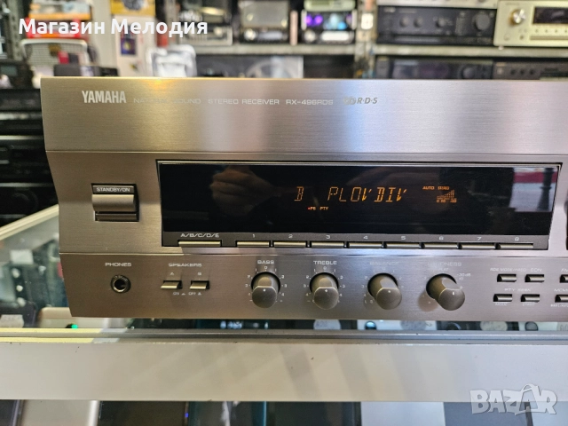 Ресийвър Yamaha RX-496RDS Titanium 4 ома: 2 × 105 вата В отлично техническо и визуално състояние., снимка 3 - Ресийвъри, усилватели, смесителни пултове - 50734363