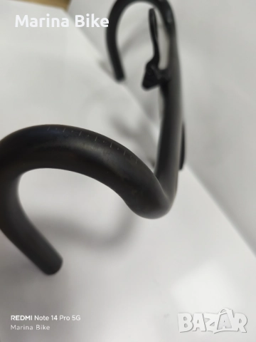 Интегрирано карбоново шосейно кормило Bontrager Aeolus RSL VR-C | 110x42, снимка 6 - Части за велосипеди - 52251176