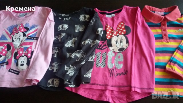 летни блузки за момиче- къс и дълъг ръкав - 4лв, потничета, снимка 9 - Детски тениски и потници - 28547353