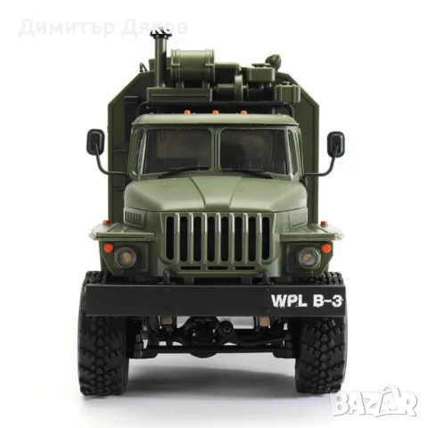Детска количка тип руски военен камион модел NaughtyDragon с дистанционно TOYCAR8, снимка 3 - Коли, камиони, мотори, писти - 48136957