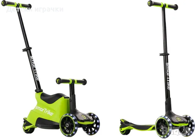 smarTrike - Детски разтегаем скутер Xtend Ride-on, тротинетка, снимка 4 - Скутери и тротинетки - 50089296