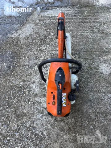 Бензинов фугорез Stihl TS 420, снимка 4 - Други инструменти - 48509766