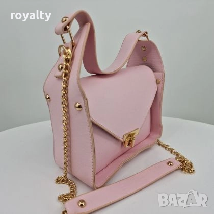 Розова Дамска Чанта , снимка 2 - Чанти - 52077621