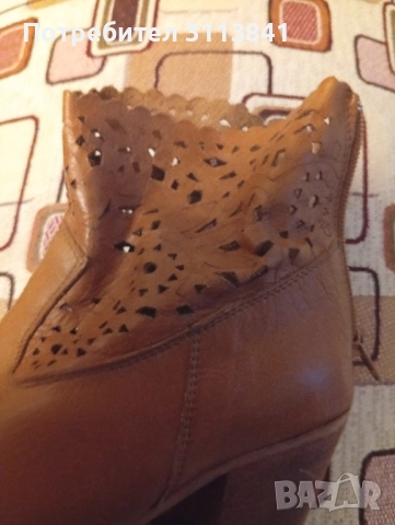 Боти 40 номер естествена кожа , снимка 4 - Дамски боти - 52022703