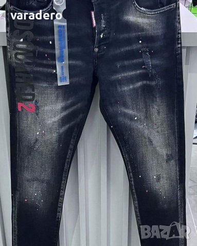 Мъжки дълги дънки висок клас Dsquared , снимка 2 - Дънки - 38502148