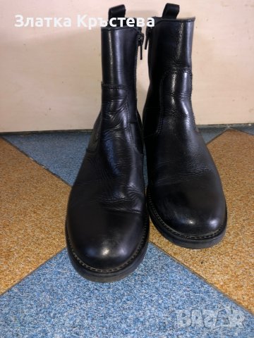 Дамски зимни боти естествена кожа, снимка 2 - Дамски боти - 38612203
