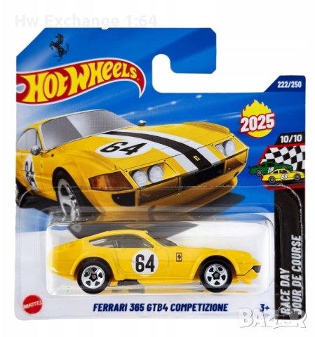 Hot wheels FERRARI 365 GTB4 COMPETIZIONE