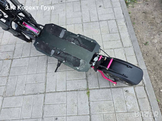 Електрическа тротинетка   SIKOME 2 MOTORS / GRIZZLY / - 2x1000W, 60V, 18A, снимка 3 - Други спортове - 50627453