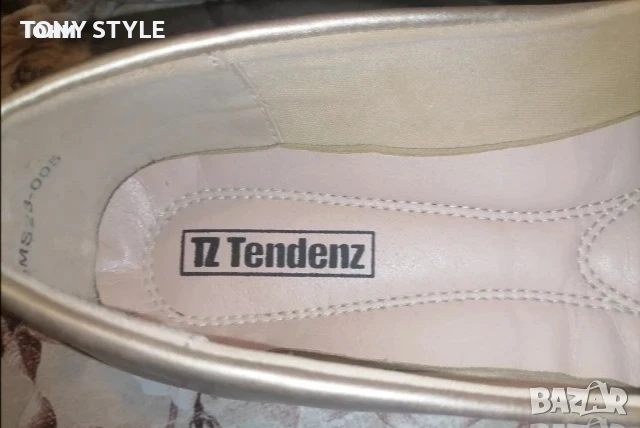 Златисти Нови Дамски Обувки 39, снимка 10 - Дамски ежедневни обувки - 51696820