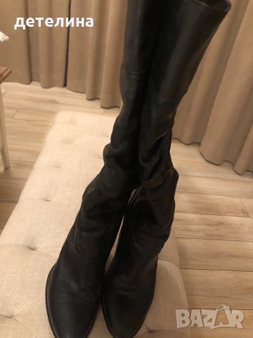 Дамски ботуши от естествена кожа, снимка 3 - Дамски ботуши - 35327042