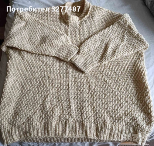 Дамска Плетена Блуза, снимка 3 - Блузи с дълъг ръкав и пуловери - 53423493