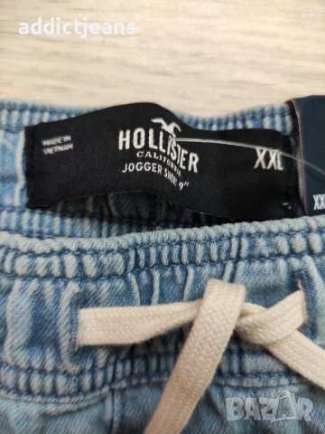 Мъжки къси панталони Hollister размер XXL, снимка 4 - Къси панталони - 43786422