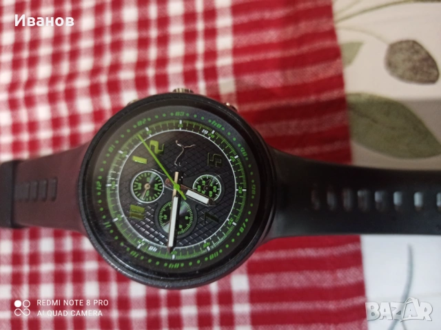 Спортен часовник пума хронограф, снимка 3 - Мъжки - 53253536