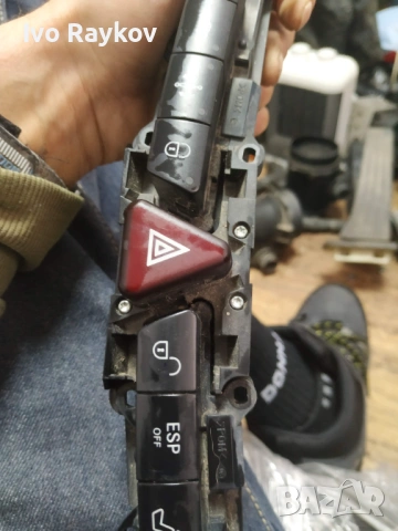 Панел бутони, авариен бутон за Mercedes S-Class, W220, 1998-2005г., 220 821 80 58, 2208218058, снимка 6 - Части - 53395345