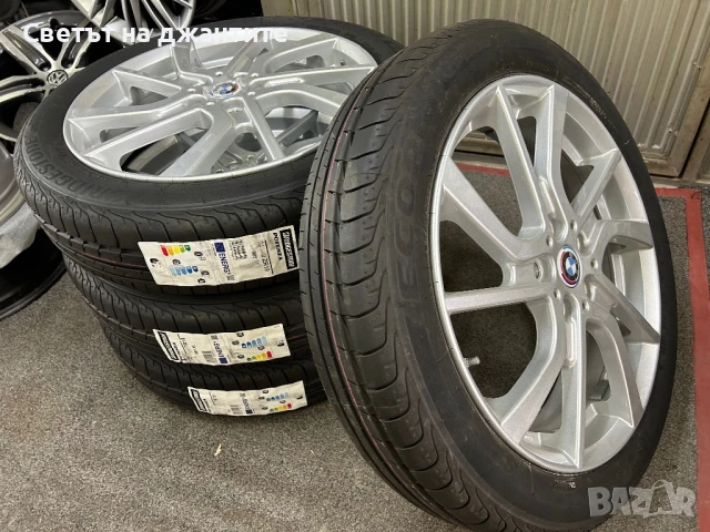 Джанти с Гуми 19 Цола за BMW I3 155/70/19 Нови, снимка 3 - Гуми и джанти - 51042033