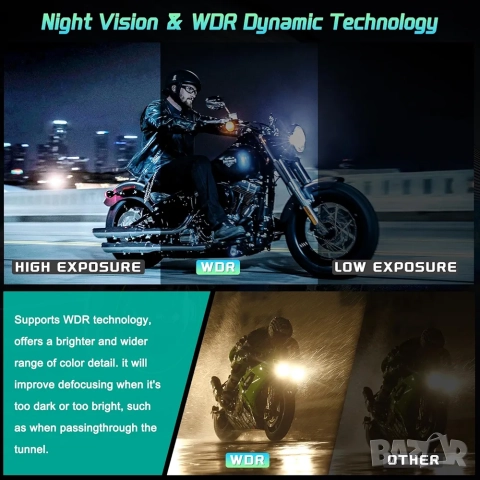 Навигация и видеорегистратор с Apple car play и Android Auto за мотоциклети и скутери , снимка 2 - Аксесоари и консумативи - 52966386