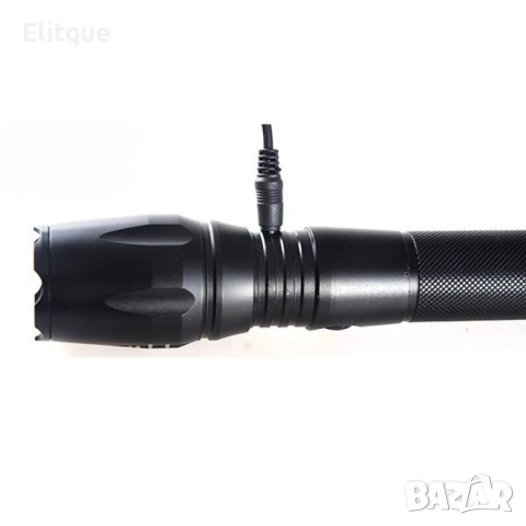 Фенер  CREE T6 с телескопичен фокус, LED лампа, корпус от  алуминиева сплав FL4, снимка 10 - Други - 52854167