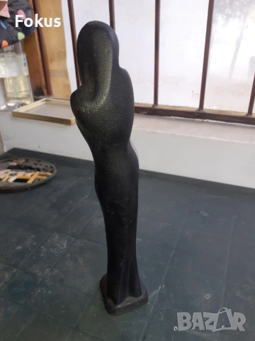 Уникална чугунена статуетка фигура - Мадоната 3,6кг.