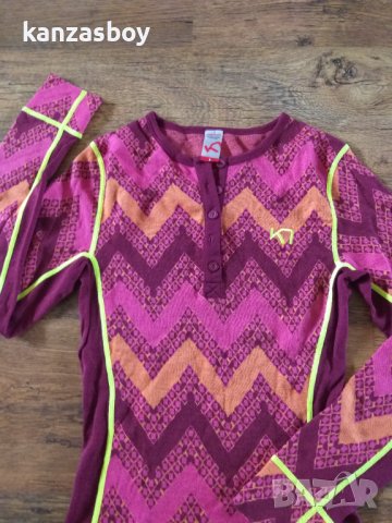 KARI TRAA MERINO WOOL - страхотна дамска блуза КАТО НОВА С, снимка 2 - Блузи с дълъг ръкав и пуловери - 43838174