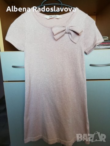 2 бр. роклички фино плетиво H&M с подарък болеро , снимка 2 - Детски рокли и поли - 36829569