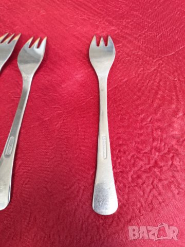 Стари десертни вилици, снимка 6 - Антикварни и старинни предмети - 32851655