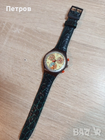 "Swatch" chronografh.(1993г), снимка 3 - Антикварни и старинни предмети - 51533441