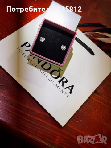 Обеци Пандора Валс Pandora , снимка 8 - Обеци - 49920360