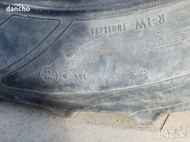 2 броя гуми за трактор 650/65R42 Continental AC65, снимка 4 - Селскостопанска техника - 52532900