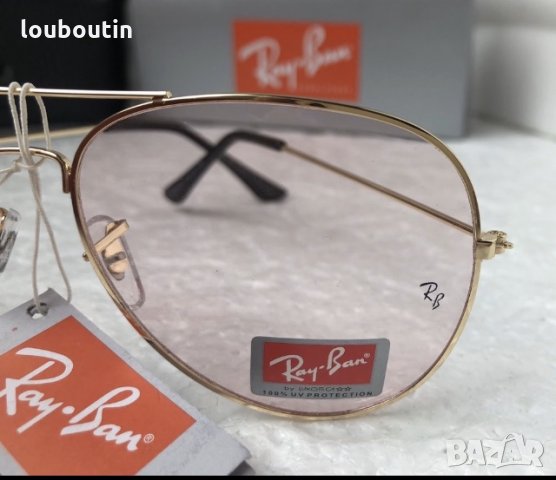 Ray-Ban RB 3026  прозрачни слънчеви очила Рей-Бан авиатор, снимка 9 - Слънчеви и диоптрични очила - 28385666