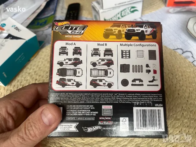 Hotwheels Toyota Tacoma, снимка 2 - Колекции - 49752509