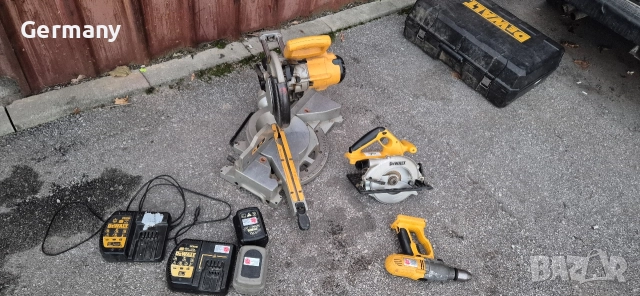 dewalt пендула циркуляр винтоверт зарядно 24v батерия, снимка 10 - Винтоверти - 52828951