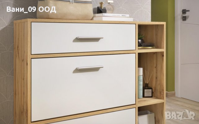 Шкаф за обувки с ниши за принадлежности, снимка 3 - Шкафове - 37004472