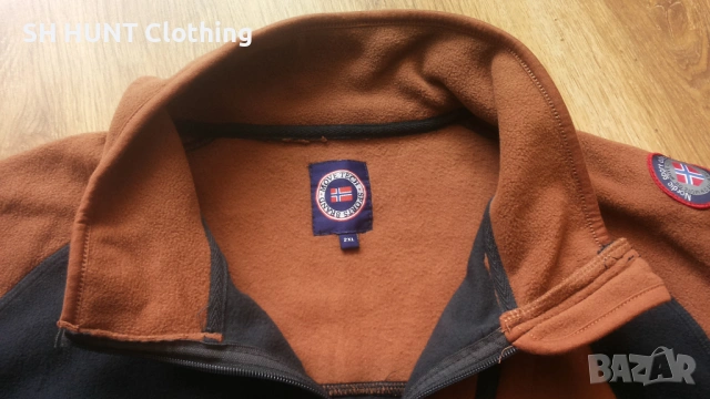 MOVE ON FLORO WITHOUT HOOD POLAR Jacket размер 2XL поларена горница - 1902, снимка 12 - Екипировка - 53145544