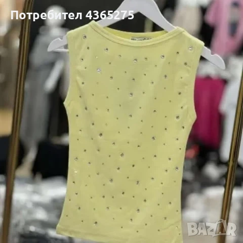 прекрасни дамски потници С камъни в 4 цвята,ТОП качество , снимка 2 - Тениски - 50610986