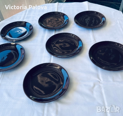 Керамични чинии с цветно остъклено покритие, снимка 14 - Чинии - 51507837