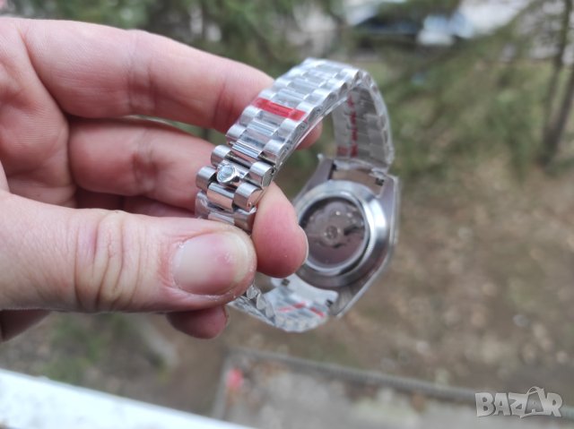 Seiko mod DJ Roman numbers President bracelet, снимка 6 - Мъжки - 43244743